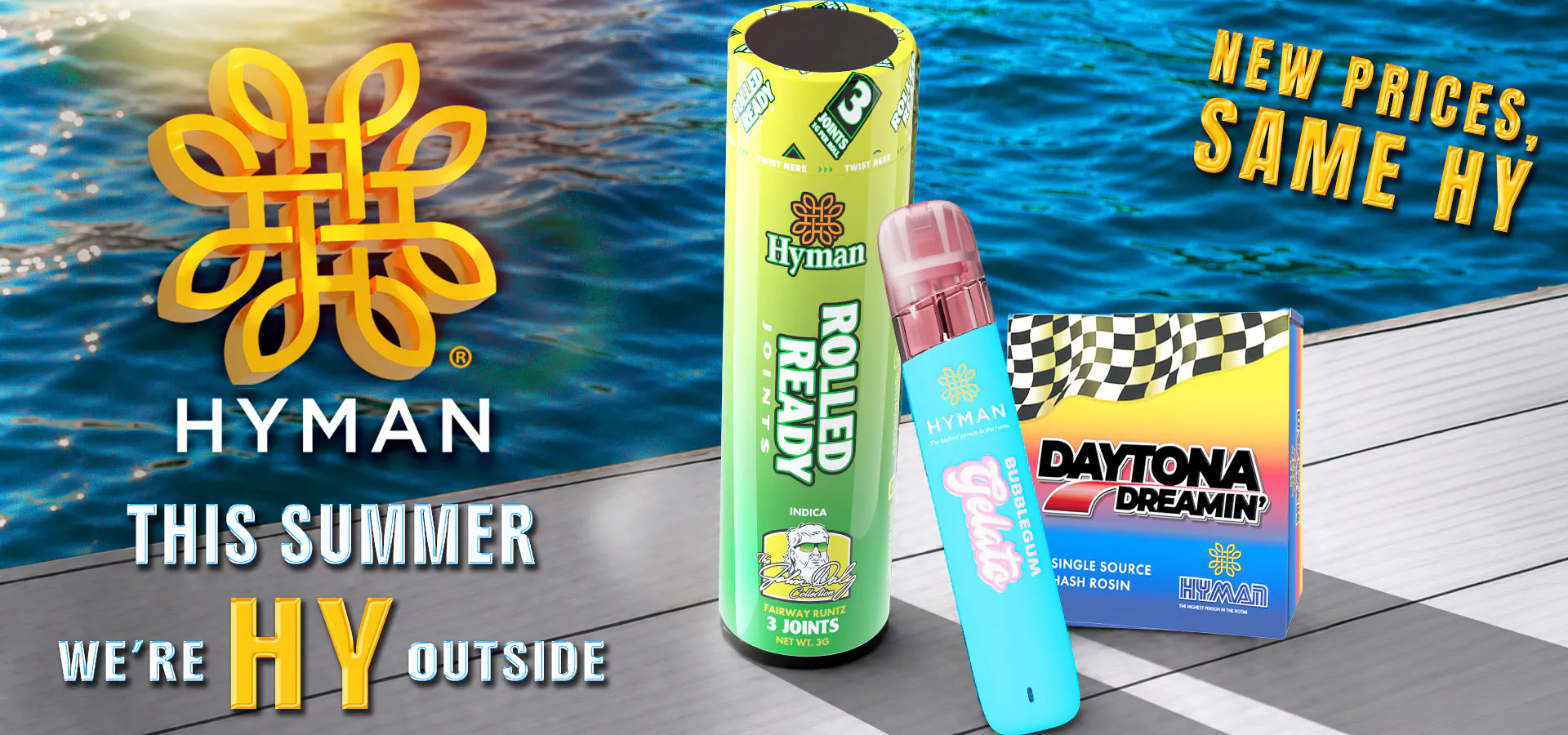 HYMAN brand banner