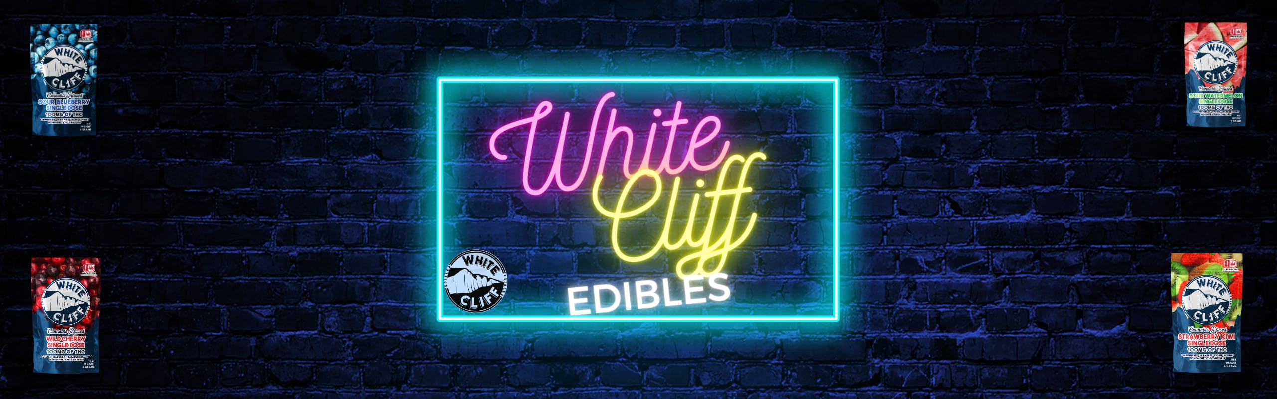 White Cliff brand banner