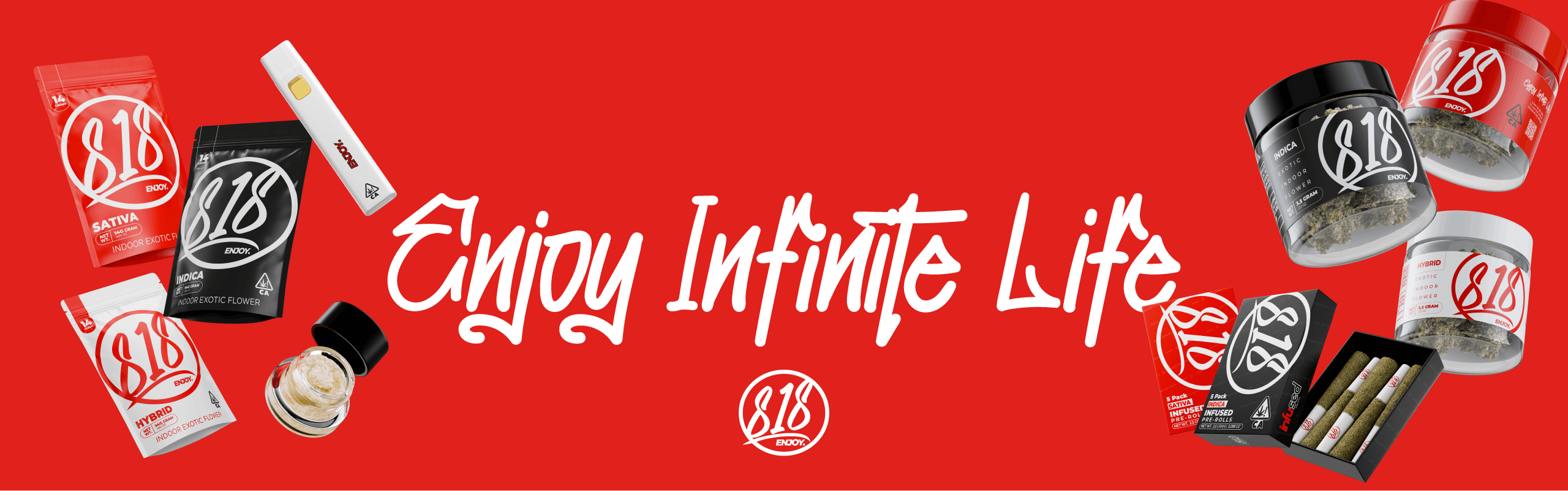 818 Brands brand banner