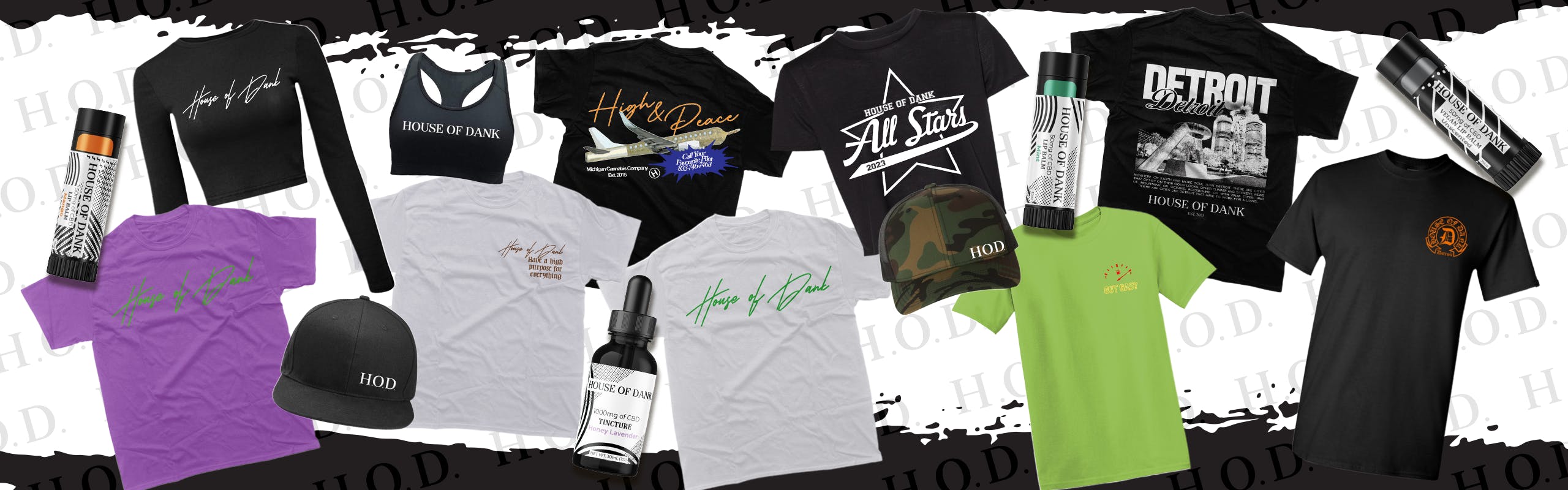 HOUSE OF DANK brand banner
