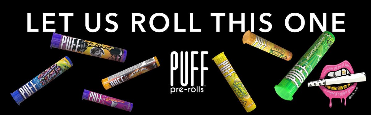 PUFF brand banner