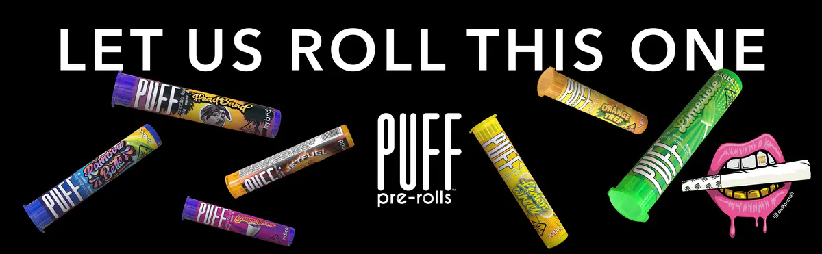 PUFF brand banner