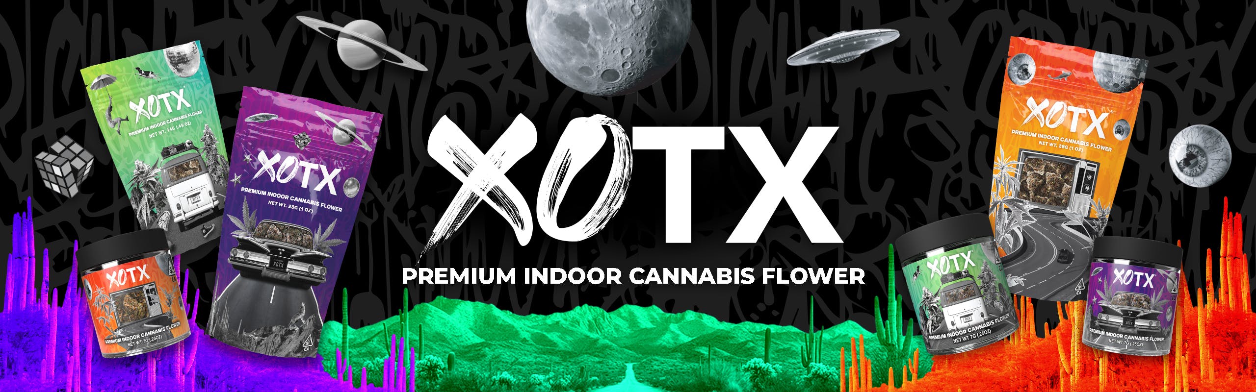 XOTX brand banner
