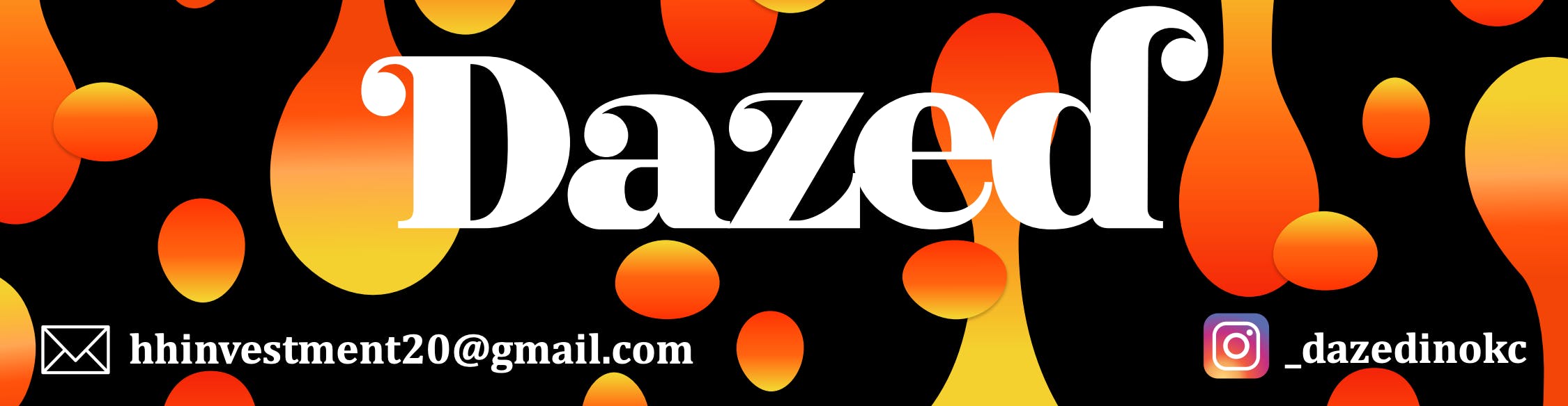 DAZED brand banner