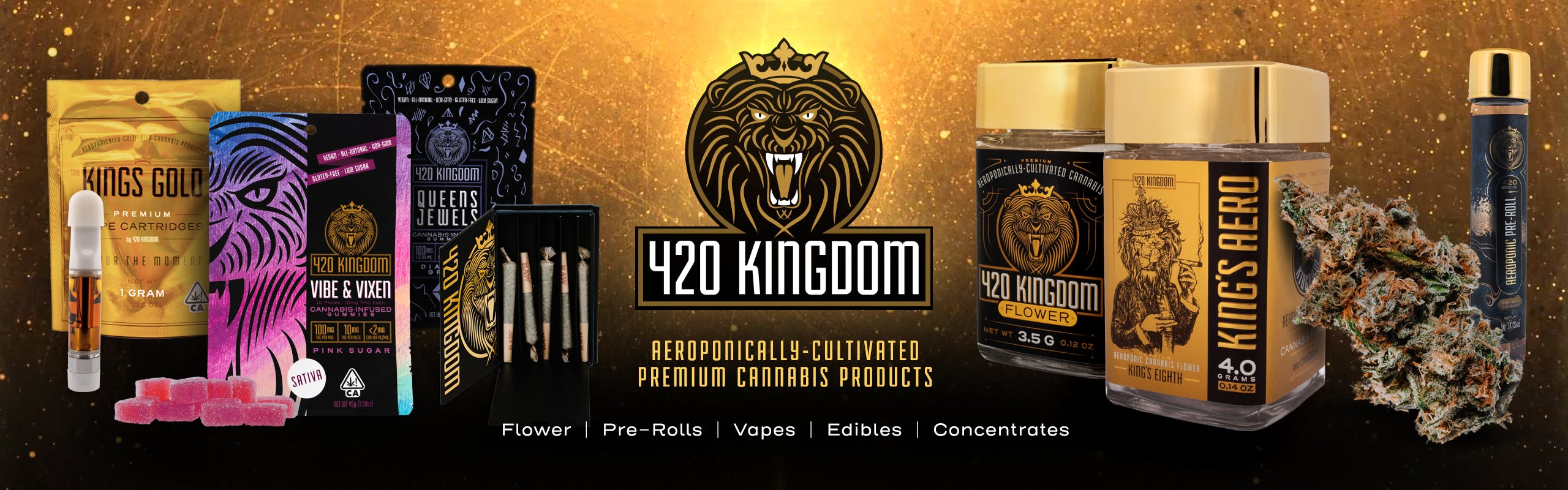 420 Kingdom brand banner