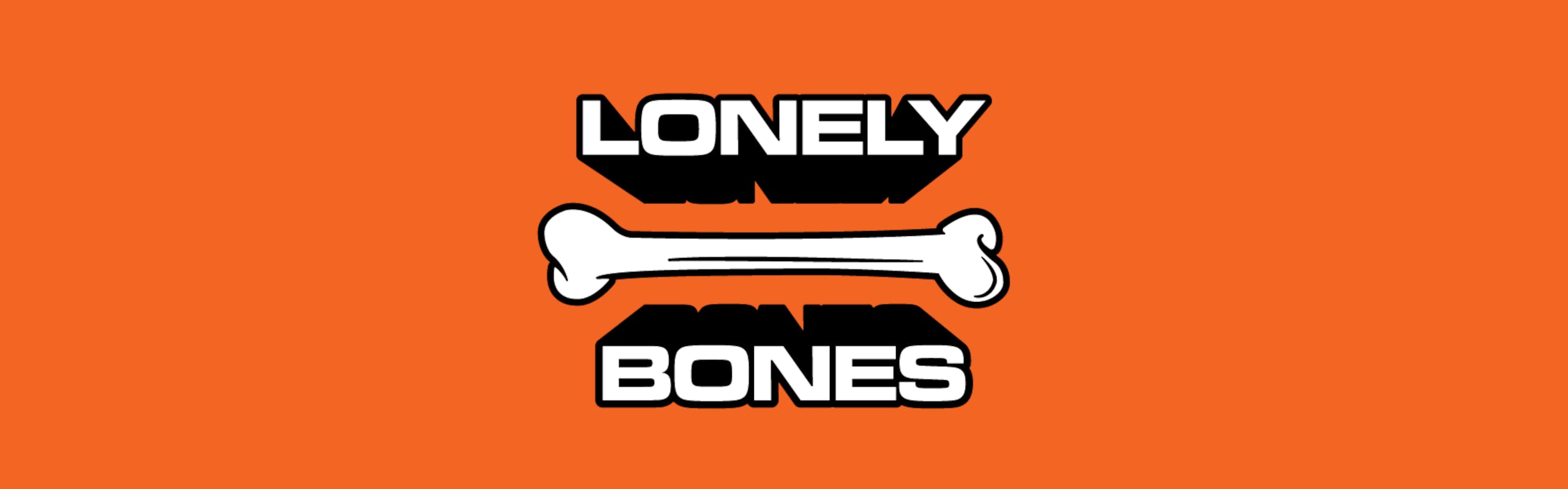 Lonely Bones brand banner