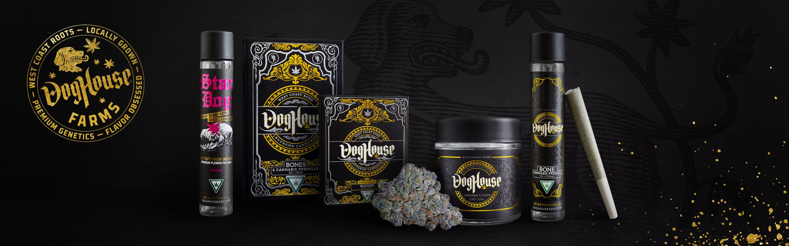 Doghouse Farms brand banner