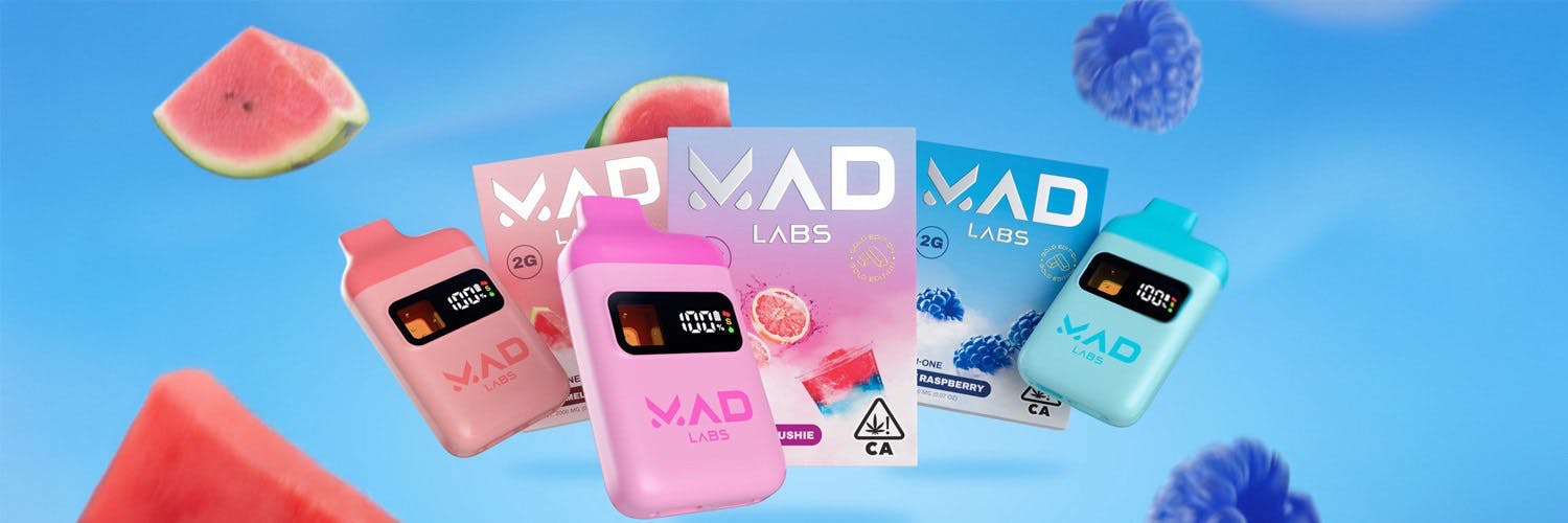 Mad Labs brand banner