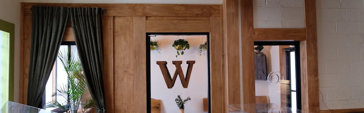 Winewood Organics brand banner