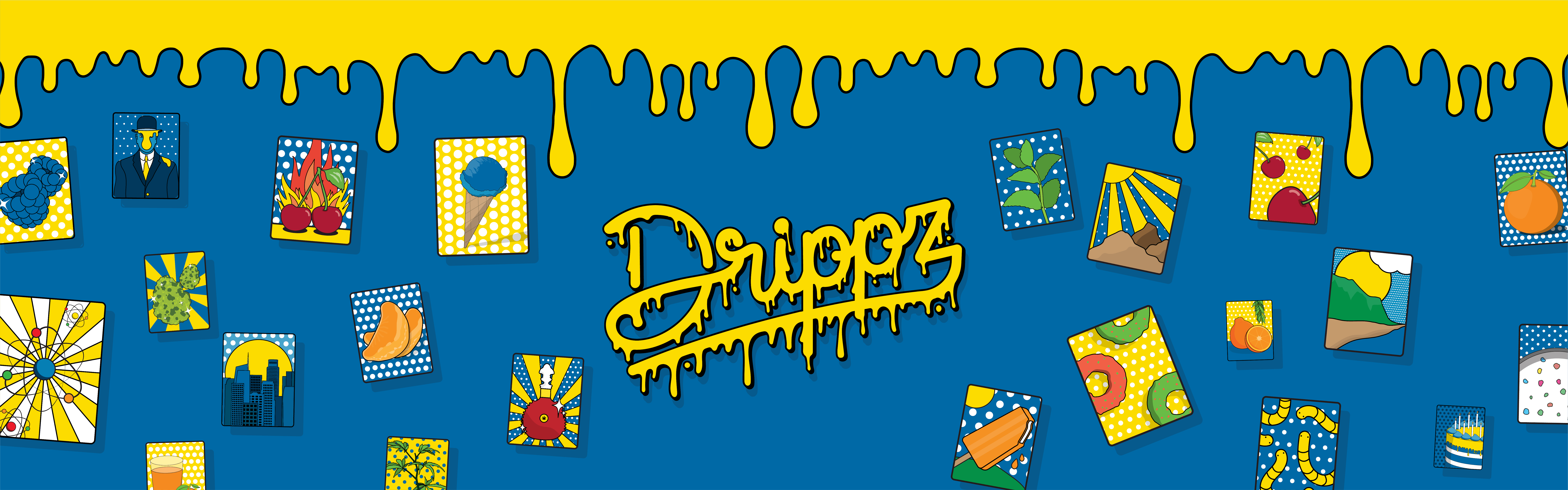 Drippz brand banner