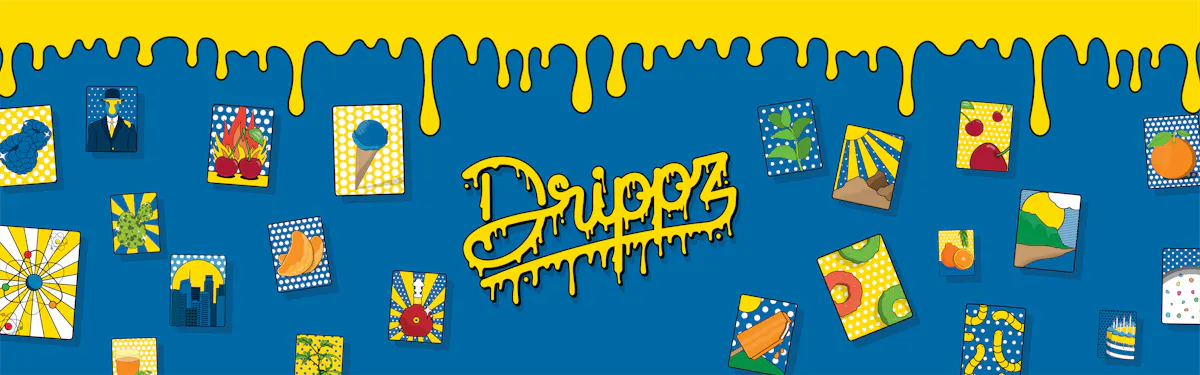 Drippz brand banner