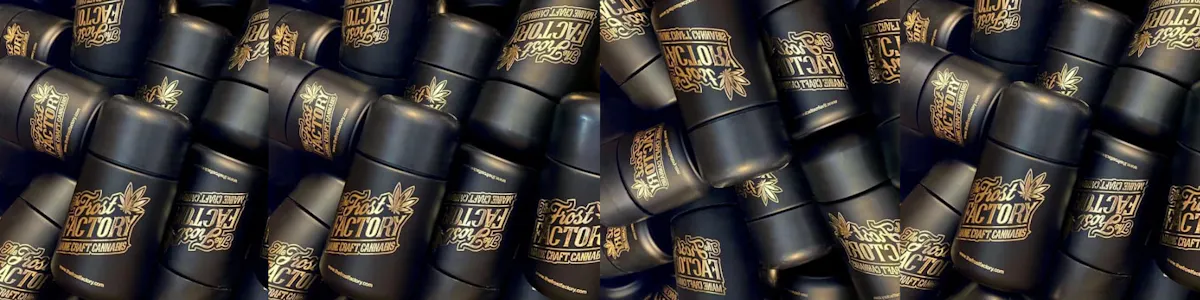 The Frost Factory brand banner