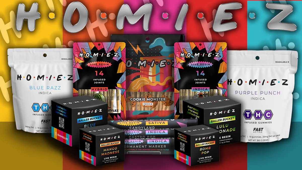 HOMIEZ brand banner