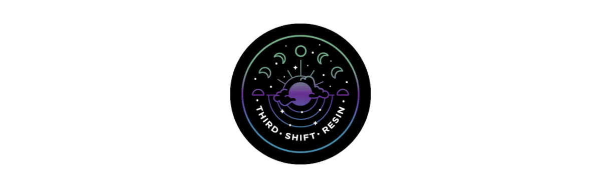 Third Shift Resin brand banner