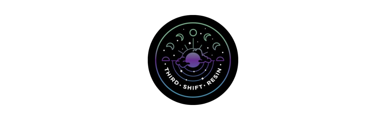 Third Shift Resin brand banner