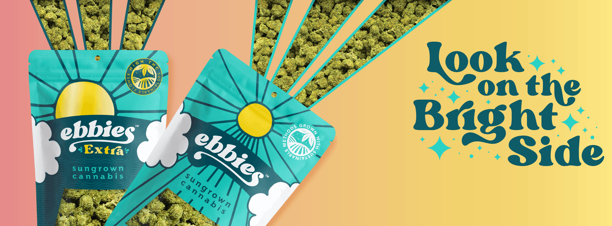 Ebbies Sungrown brand banner