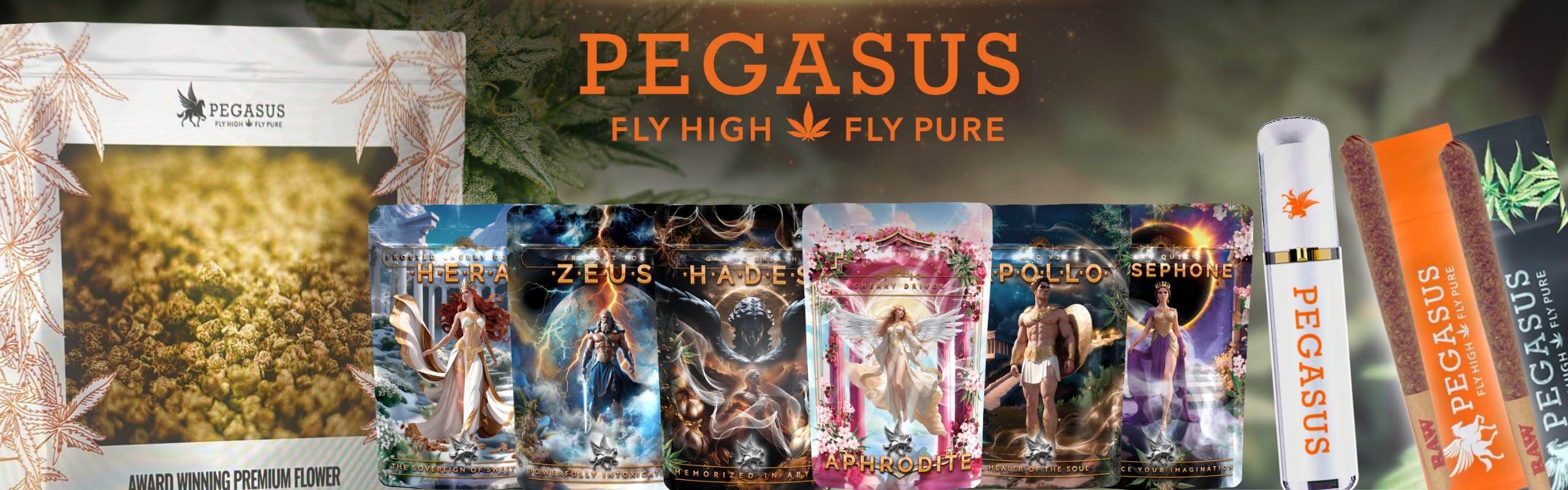 Pegasus Green brand banner