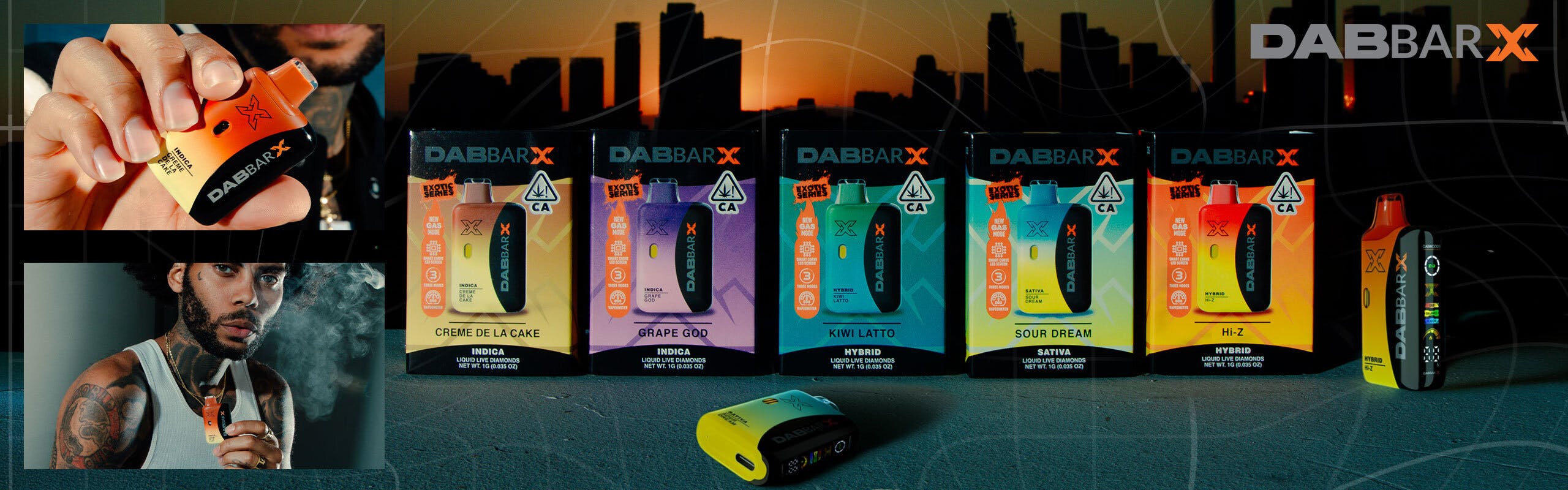 Dabwoods brand banner