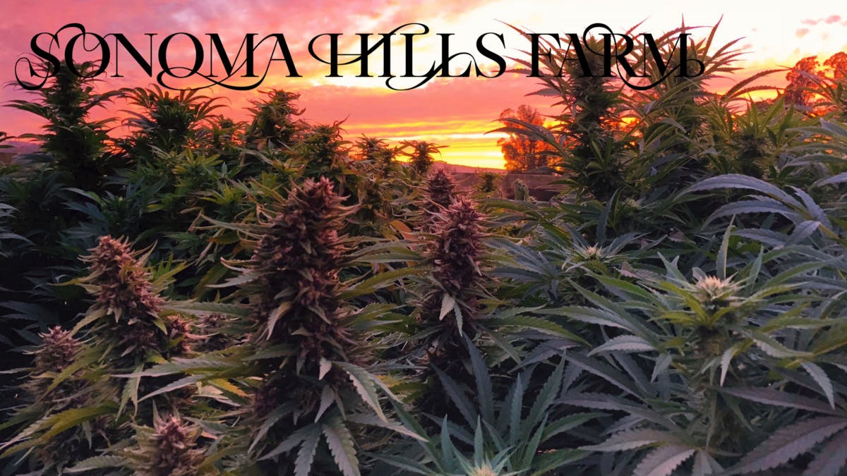 Sonoma Hills Farm brand banner