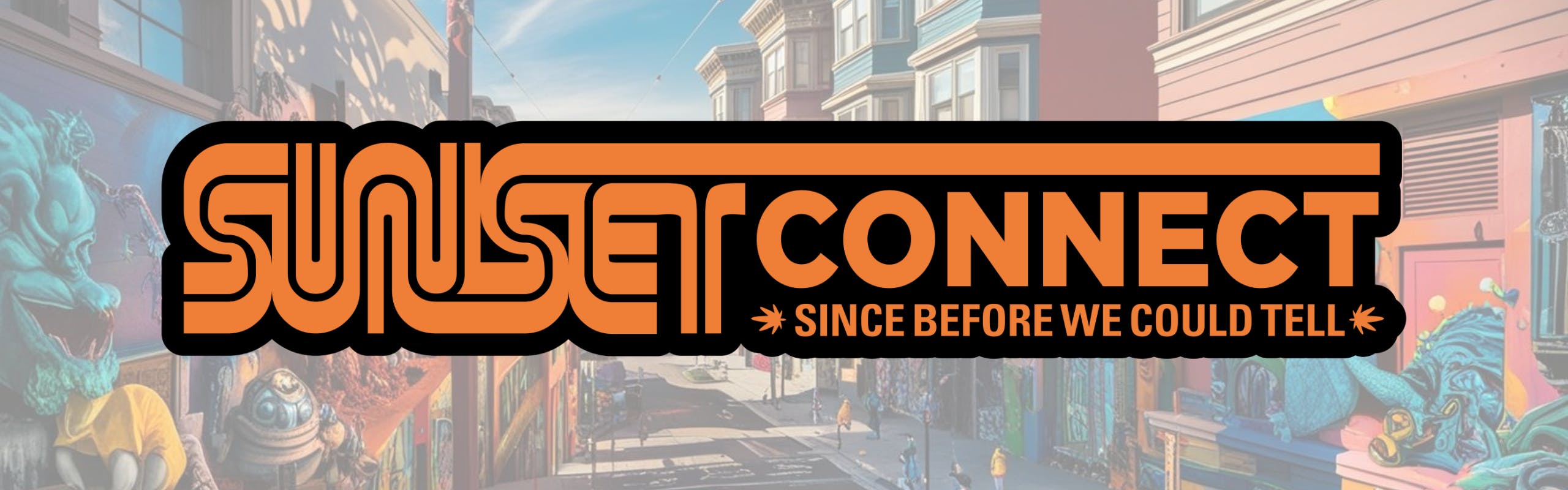Sunset Connect brand banner
