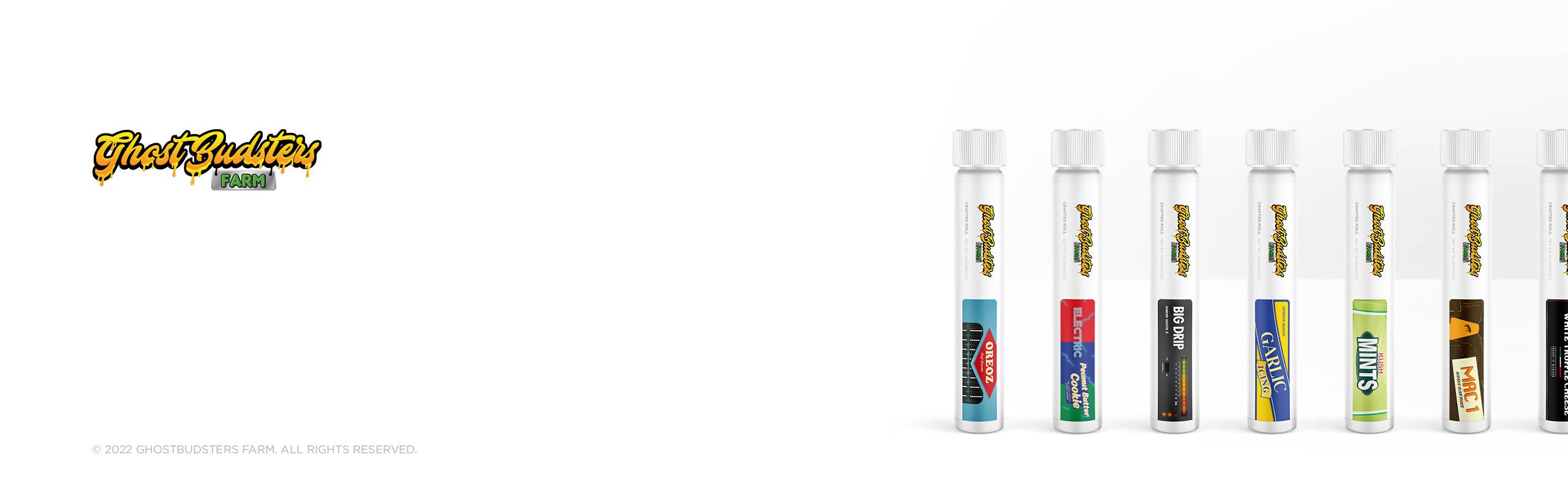 GhostBudsters Farm brand banner