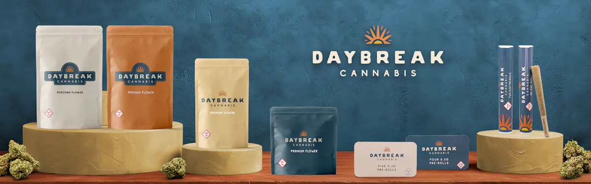 Daybreak Cannabis brand banner
