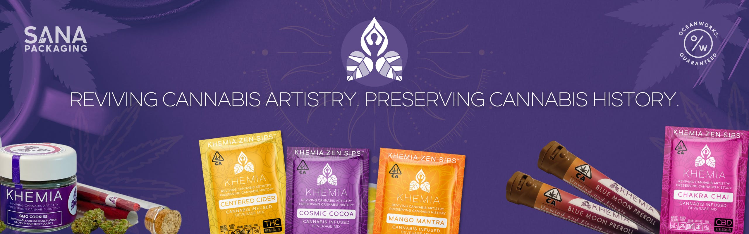 Khemia brand banner