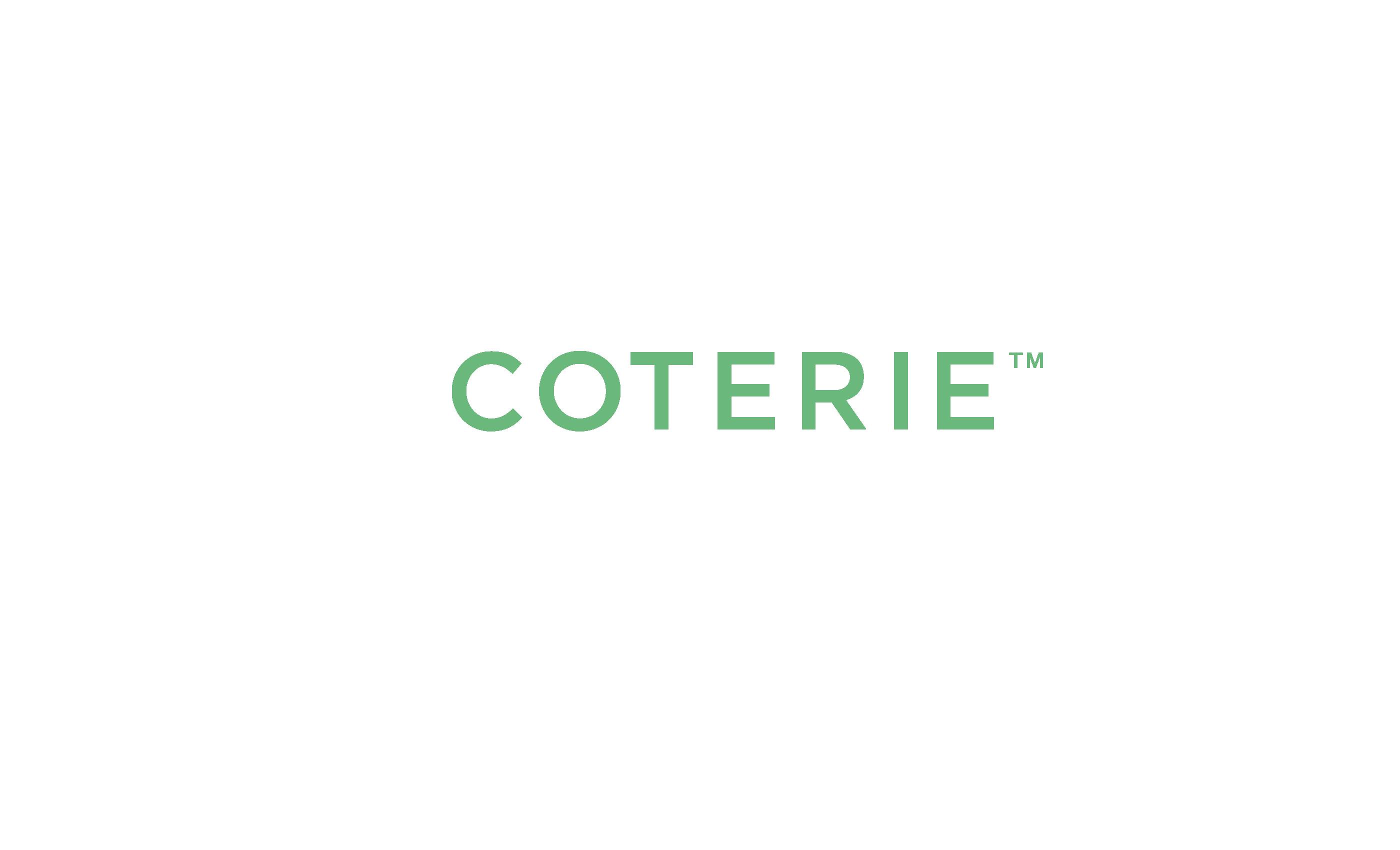 Coterie brand banner