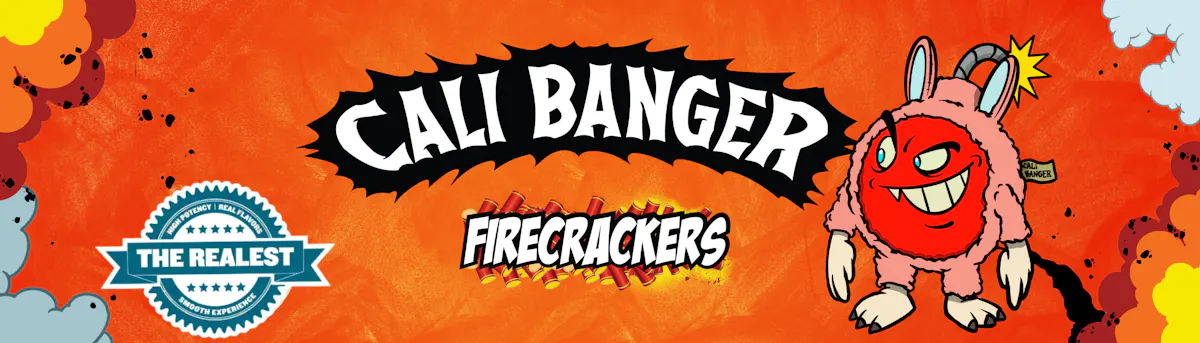 Firecracker by Cali Banger brand banner