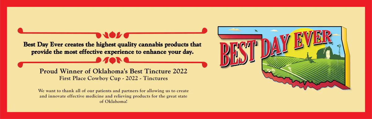Best Day Ever OK brand banner