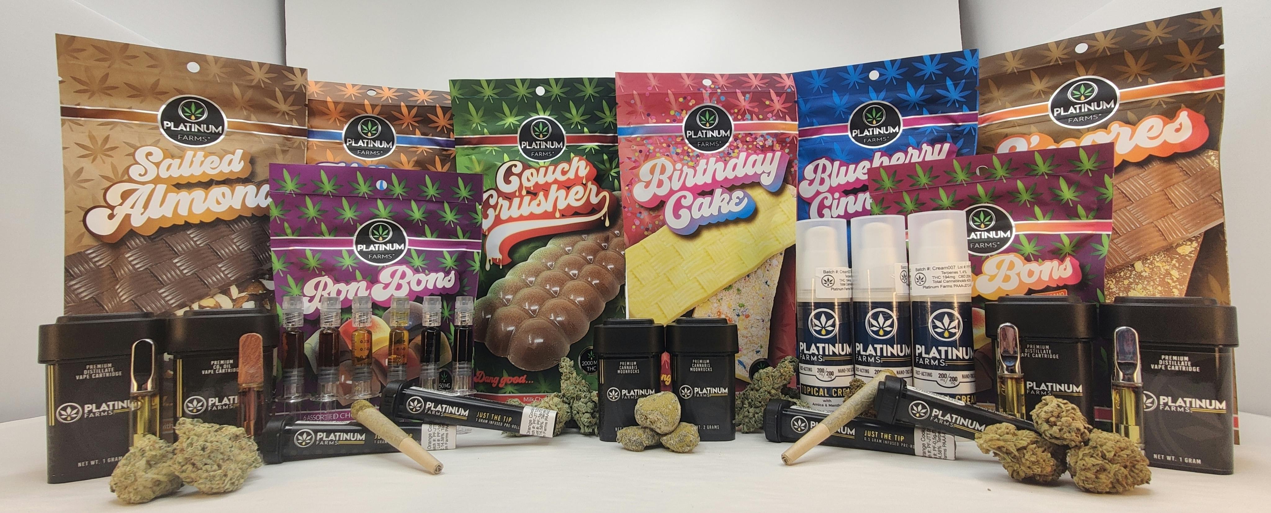 Platinum Farms brand banner