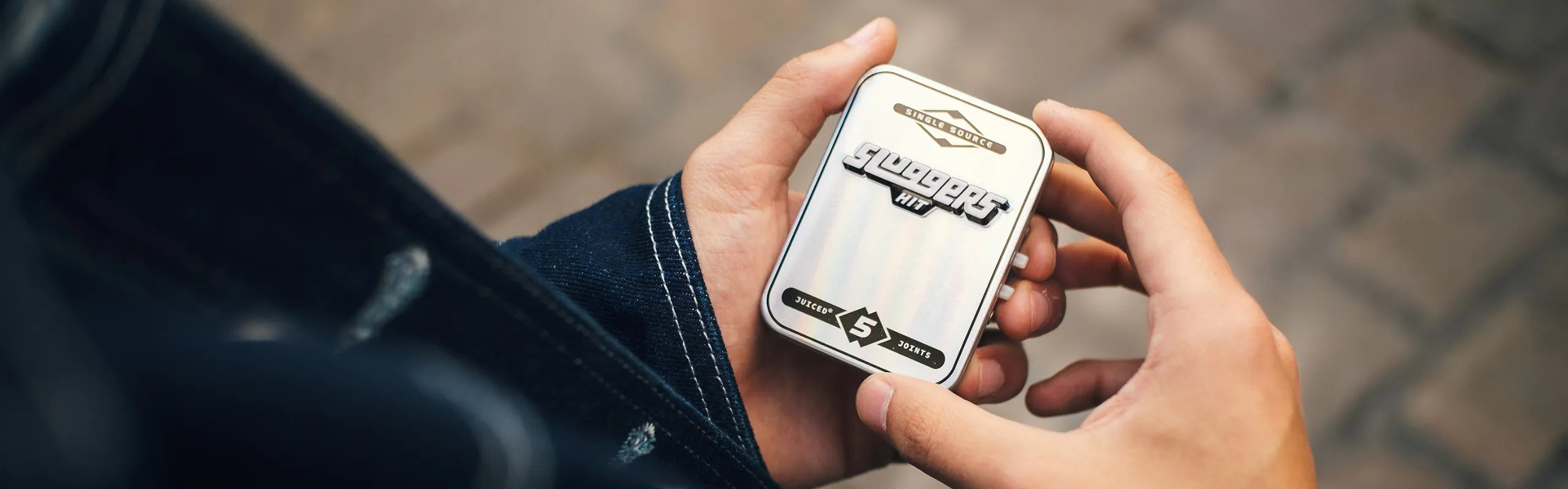 Sluggers Hit brand banner