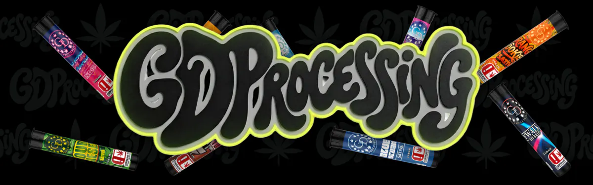 GD CANNABIS PROCESSING brand banner