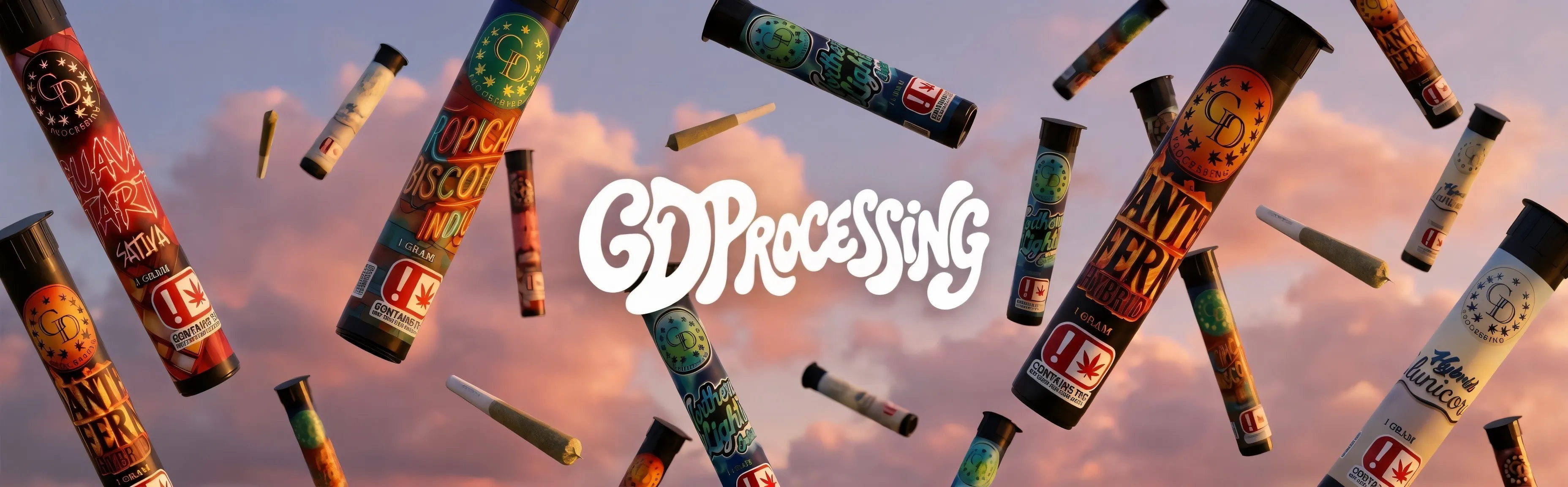 GD CANNABIS PROCESSING brand banner
