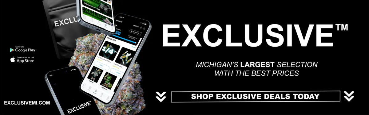 Exclusive Cannabis brand banner