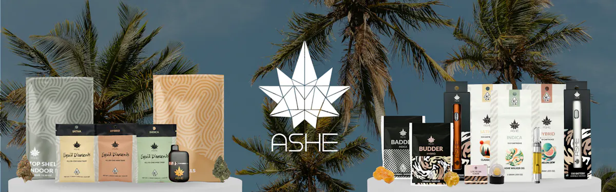 ASHE brand banner