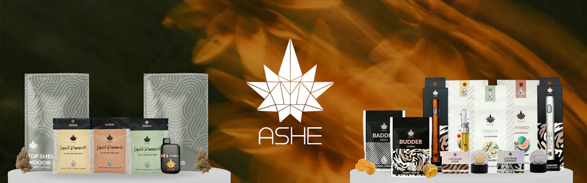 ASHE brand banner