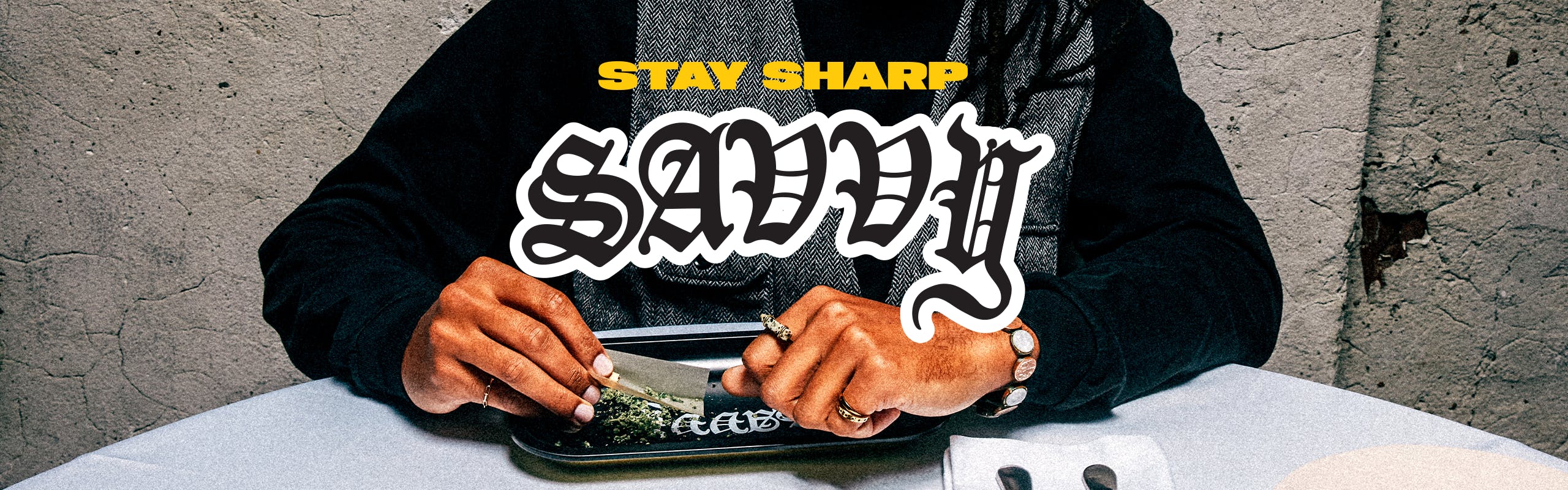 Savvy brand banner