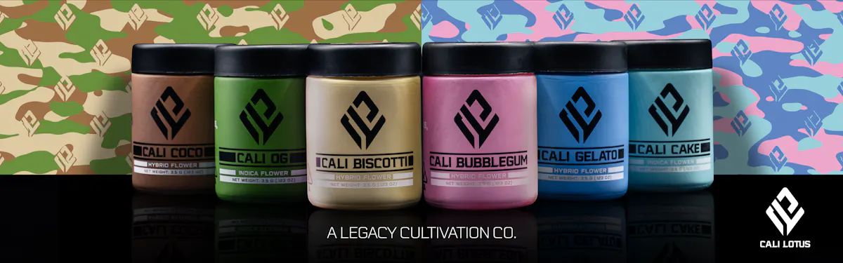 Cali Lotus brand banner