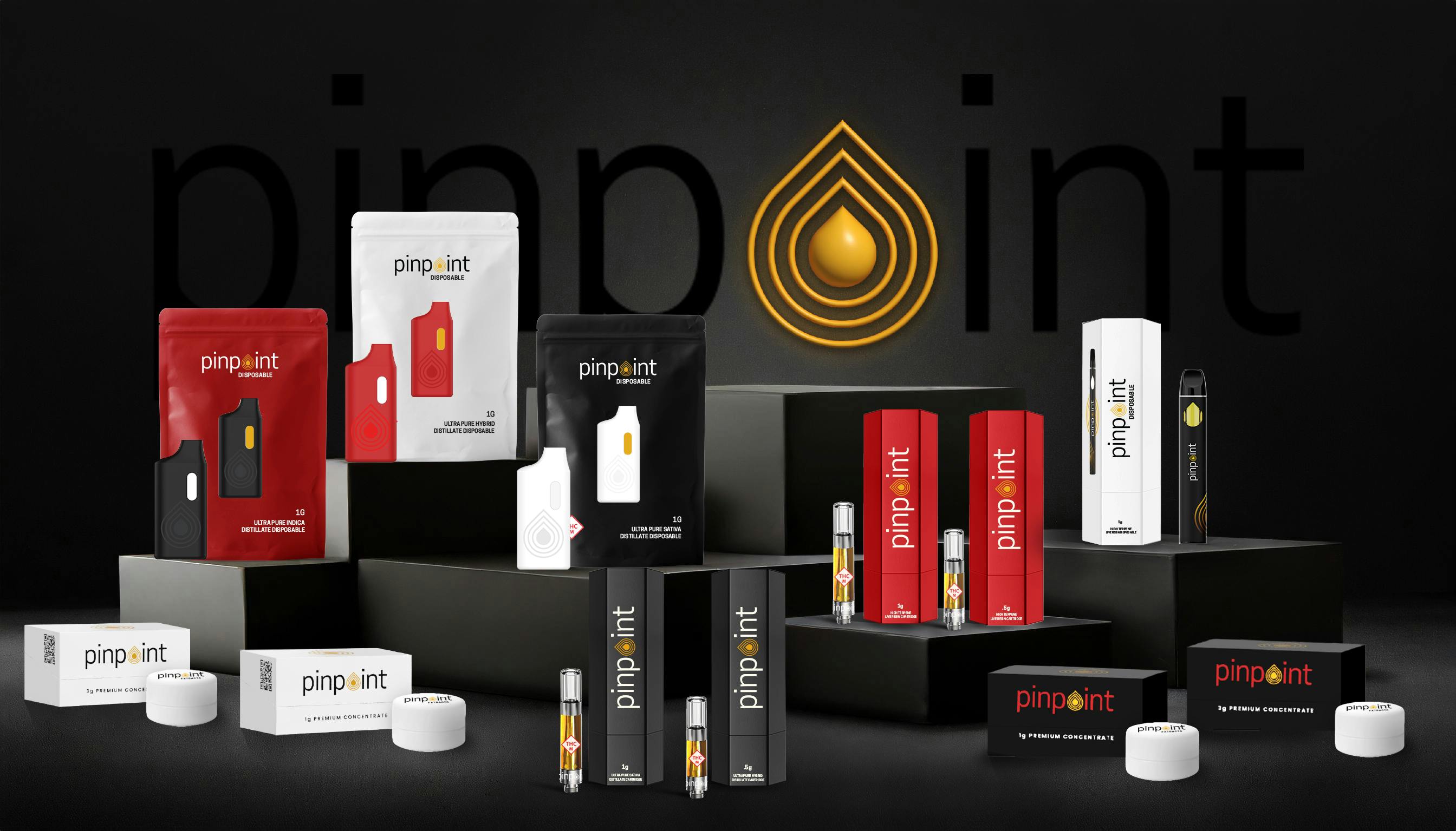 Pinpoint Extracts brand banner