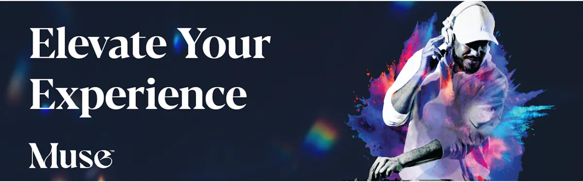 Muse brand banner