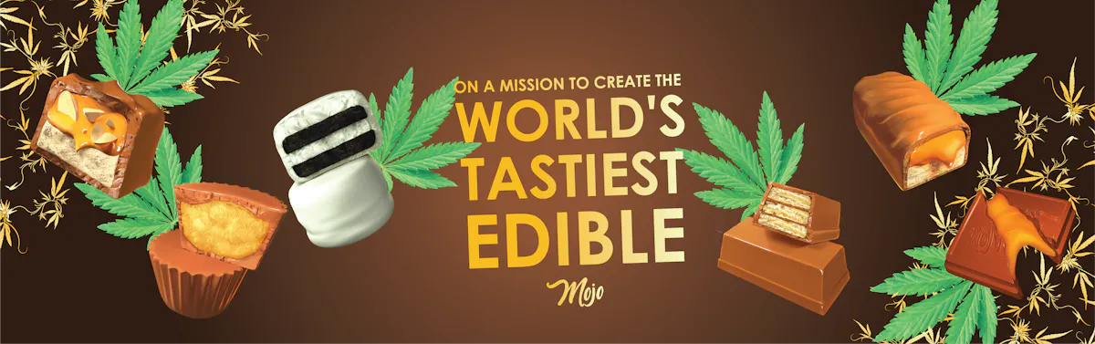Mojo Chocolates brand banner
