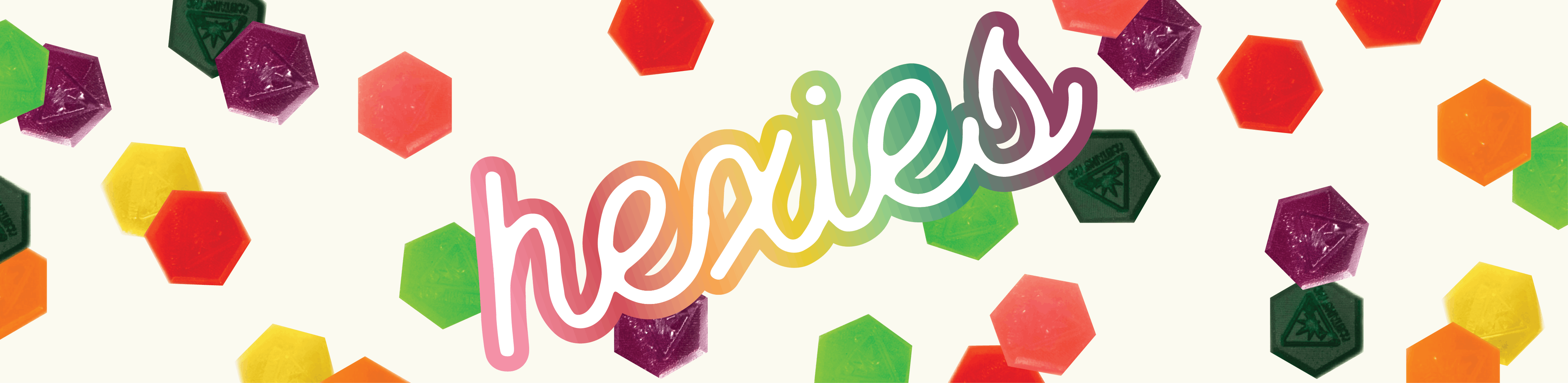 Hexies brand banner