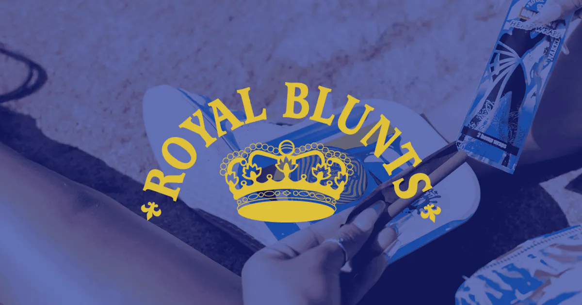 Royal Blunts brand banner