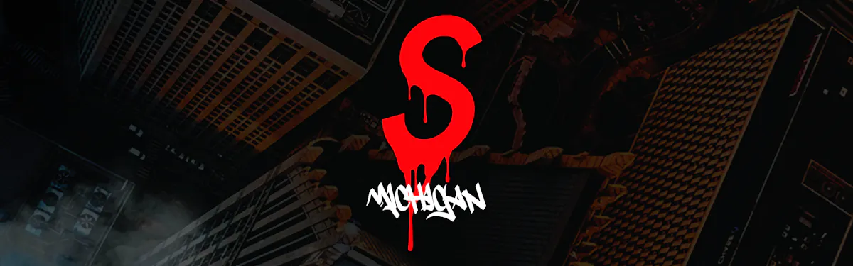 Saucey Michigan brand banner