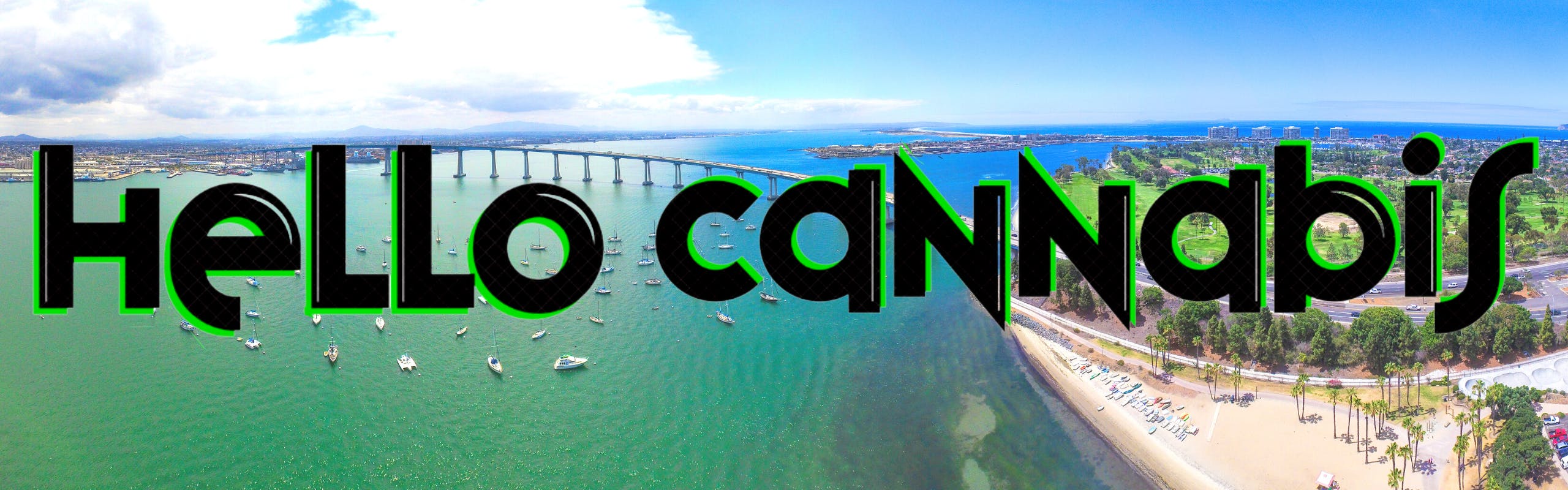 Hello Cannabis brand banner