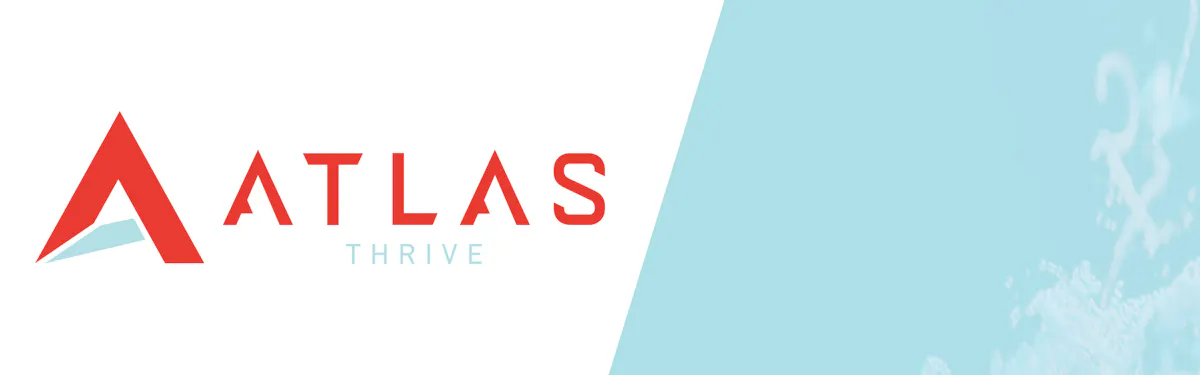 Atlas Thrive brand banner
