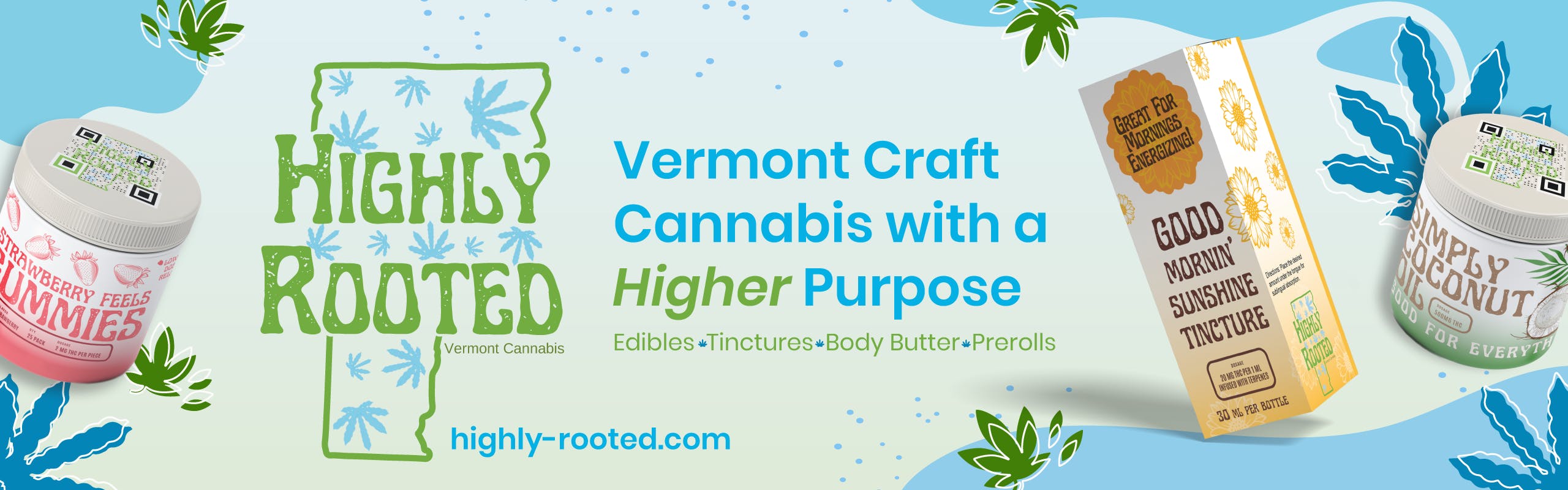 Highly Rooted brand banner