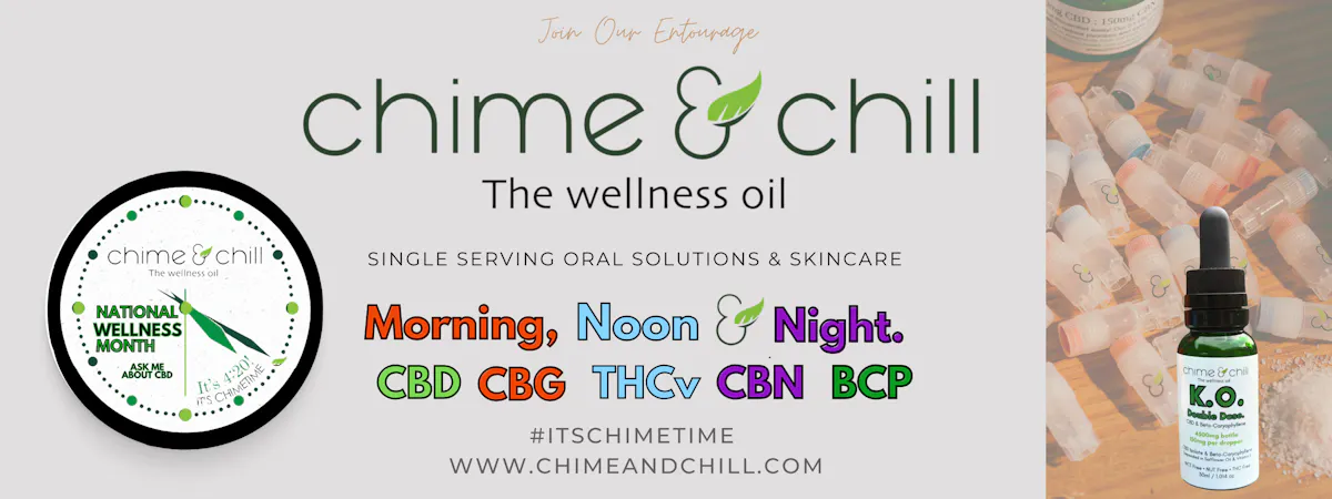 Chime&Chill brand banner