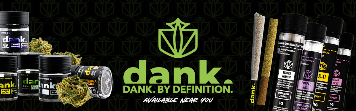 Dank By Definition brand banner
